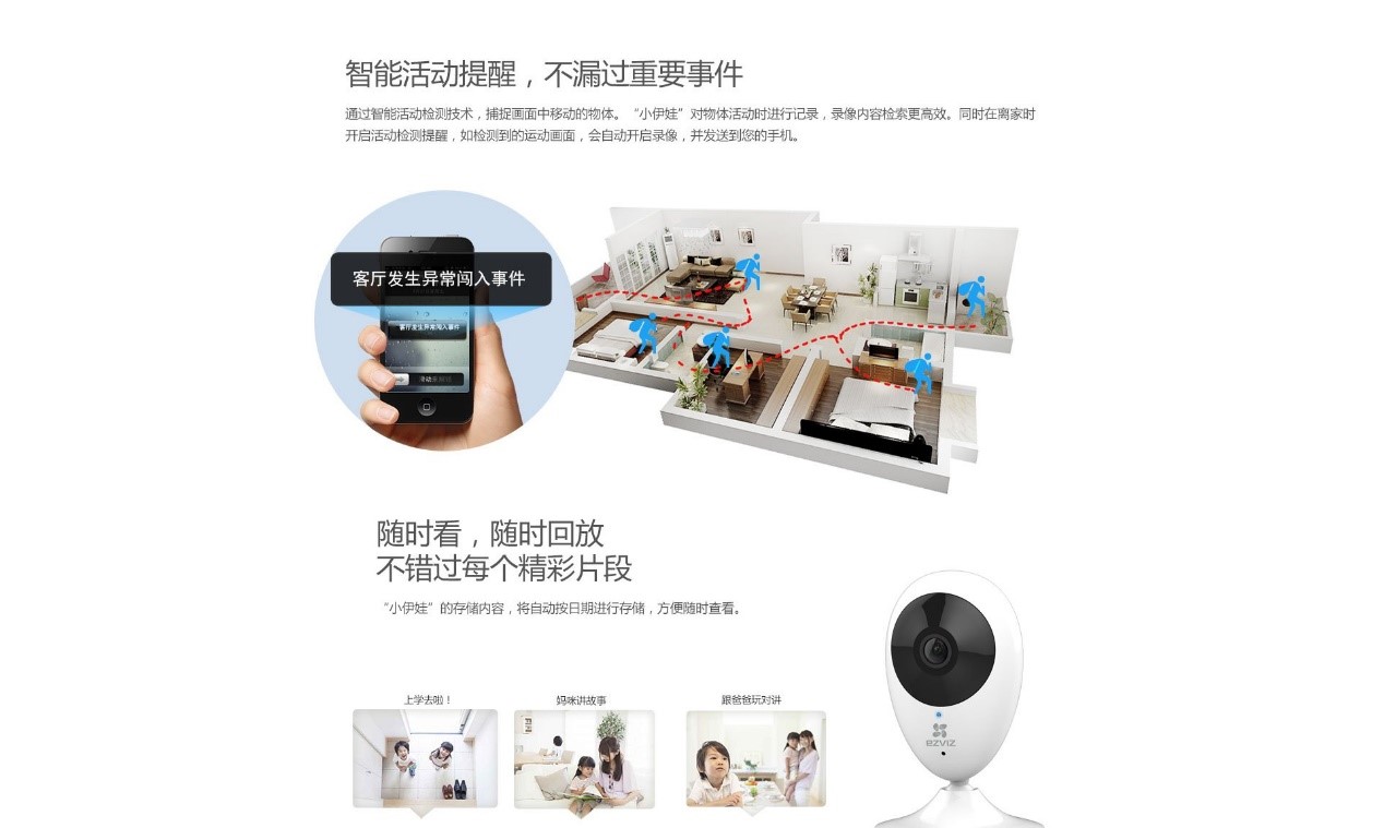 C2C多功能互联网摄像机